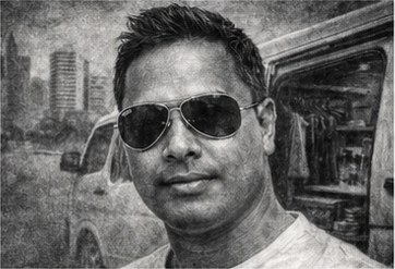 Portrait of Haider